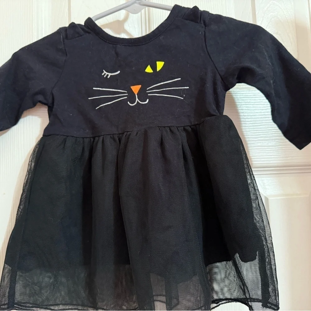 Carter’s Black Cat Tutu Dress